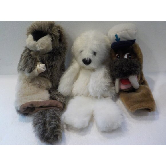 Set of 3 Plush Golf Club Putter Animal Head Covers Headcovers - Picture 1 of 5